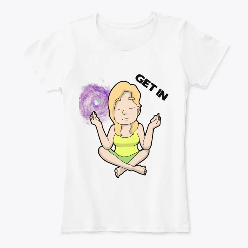 WOMEN'S GET IN YOUR VORTEX T-SHIRT